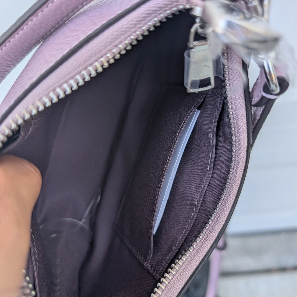 Coach Lilac Floral Mini Women's Bag - Picture 5 of 5